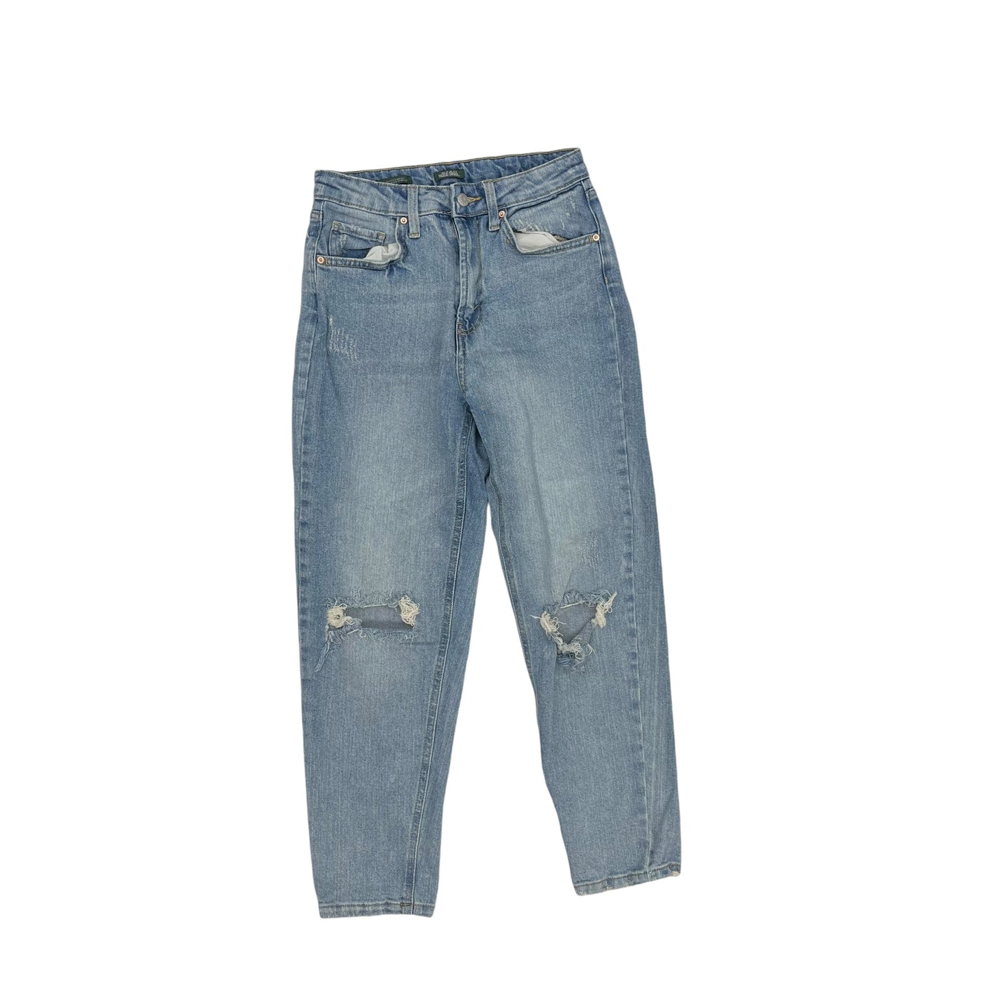 Jeans Straight By Wild Fable In Blue Denim, Size:4