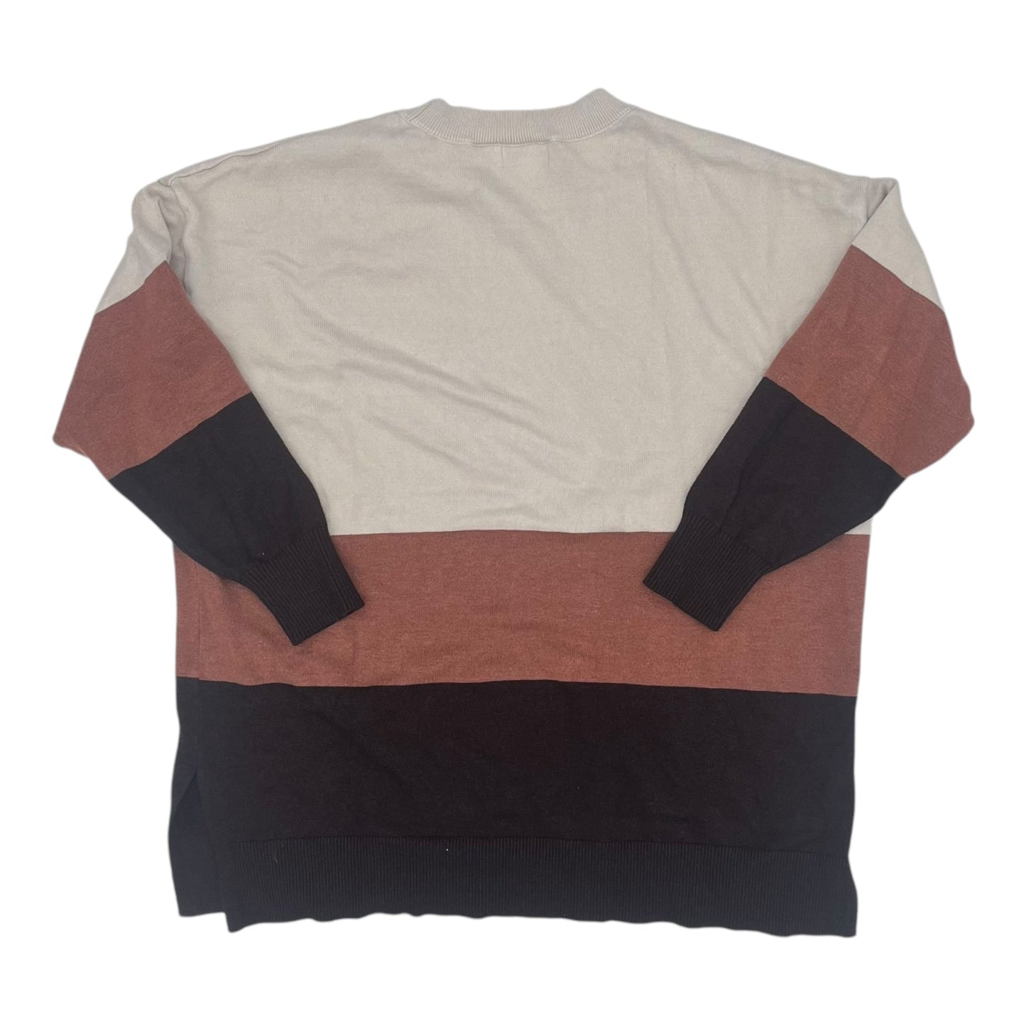 Sweater By Clothes Mentor In Tan, Size:1X