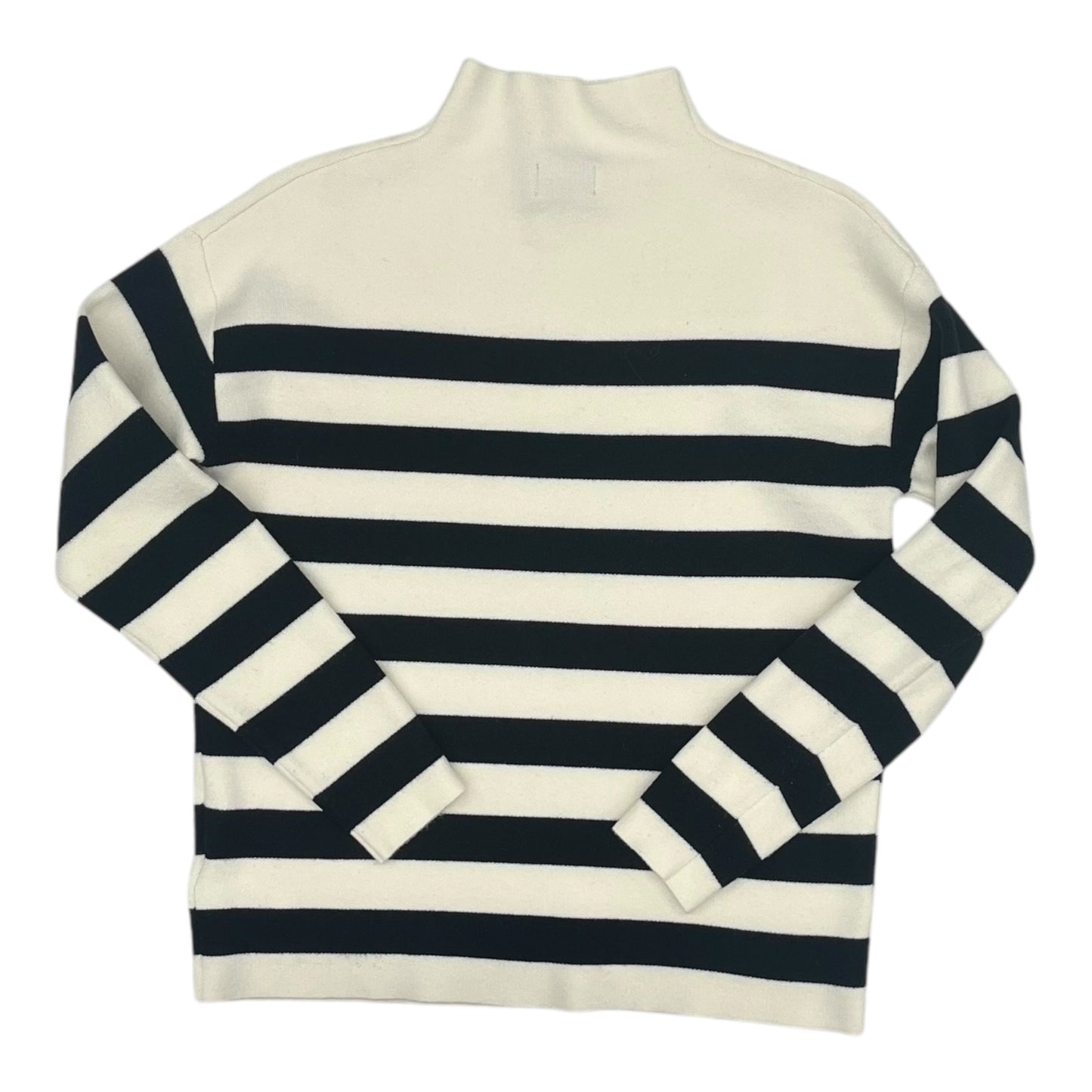 Sweater By Nicole Miller In Black & White, Size:Xs