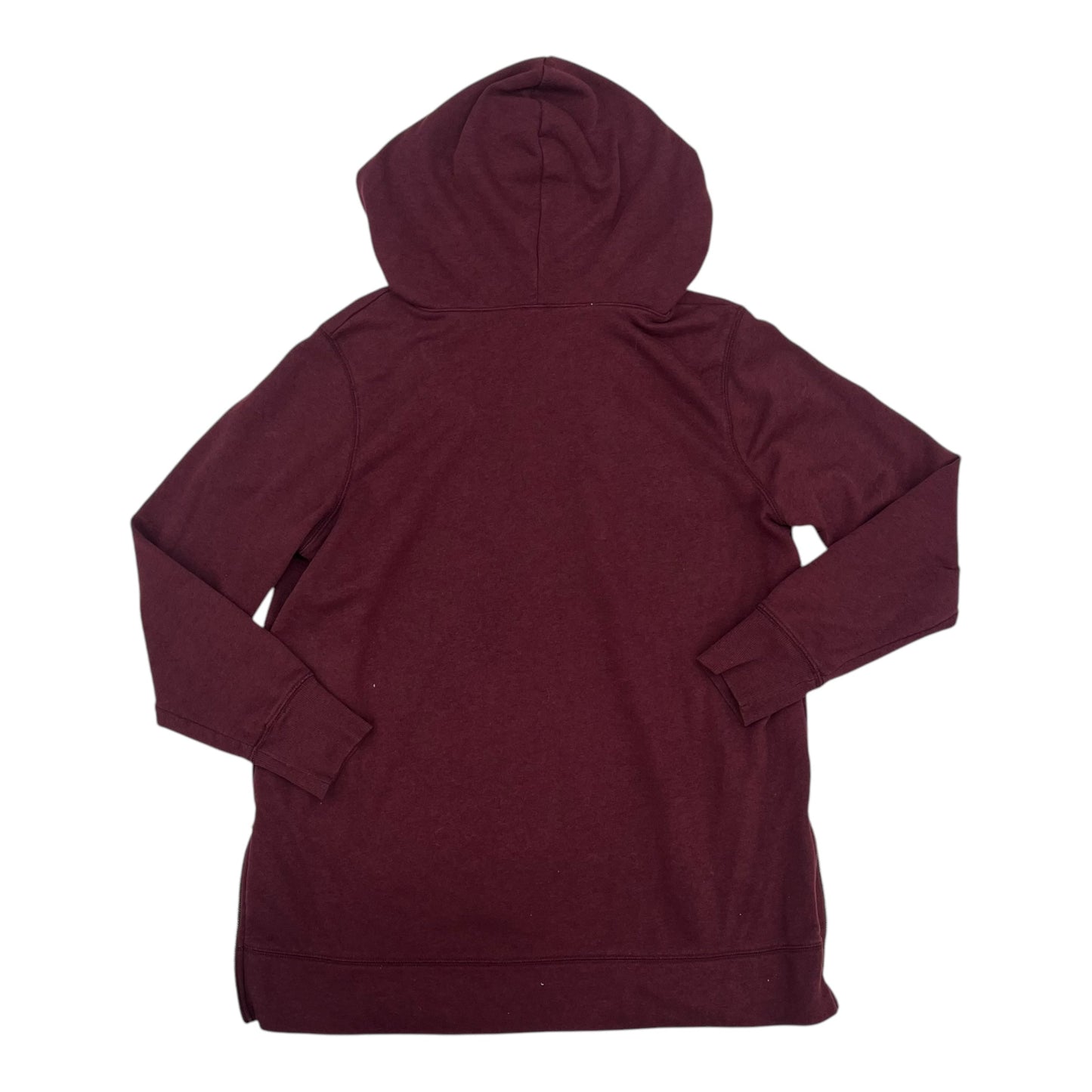 Sweatshirt Hoodie By Old Navy In Maroon, Size:M