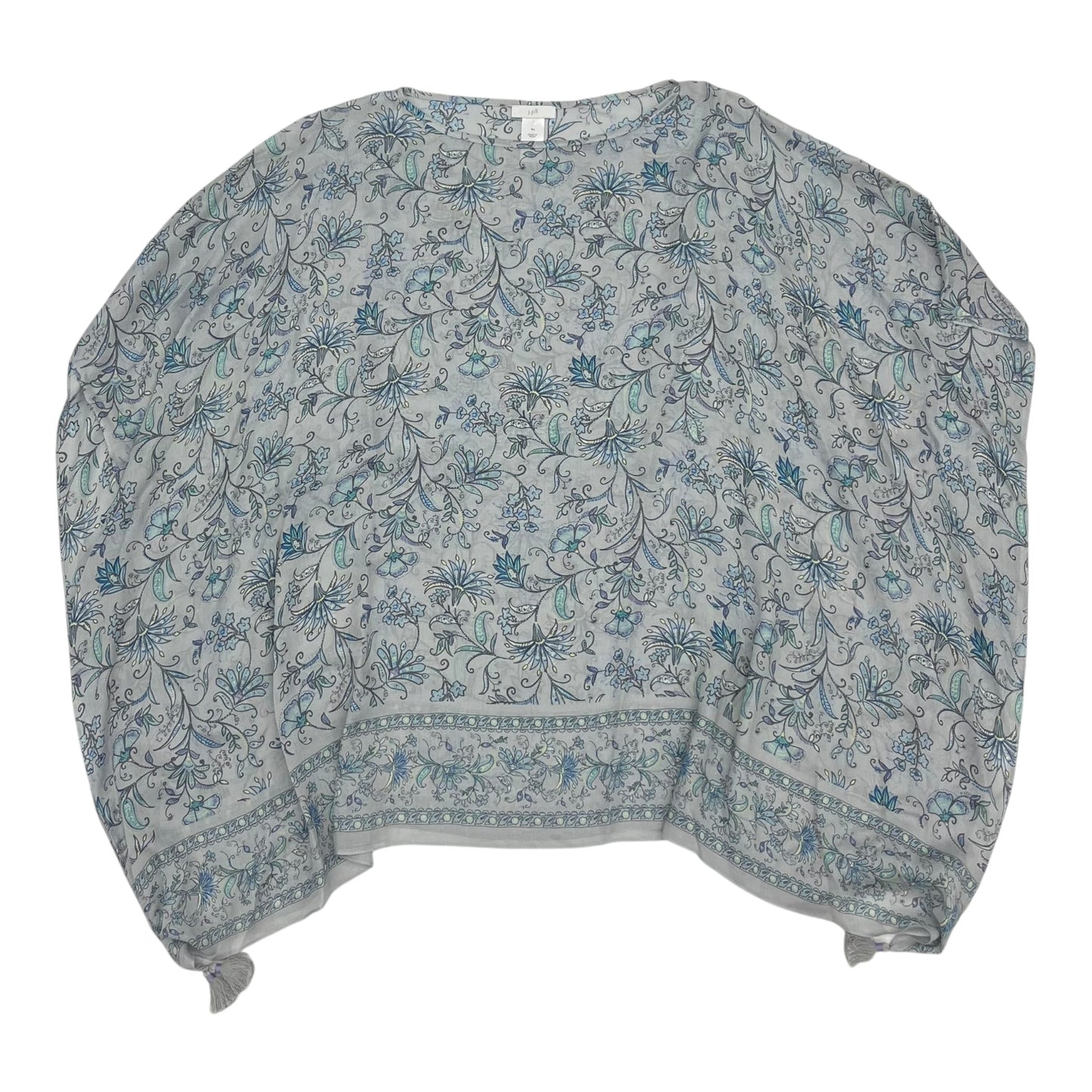 PONCHO by J. JILL in GREY, Size:M