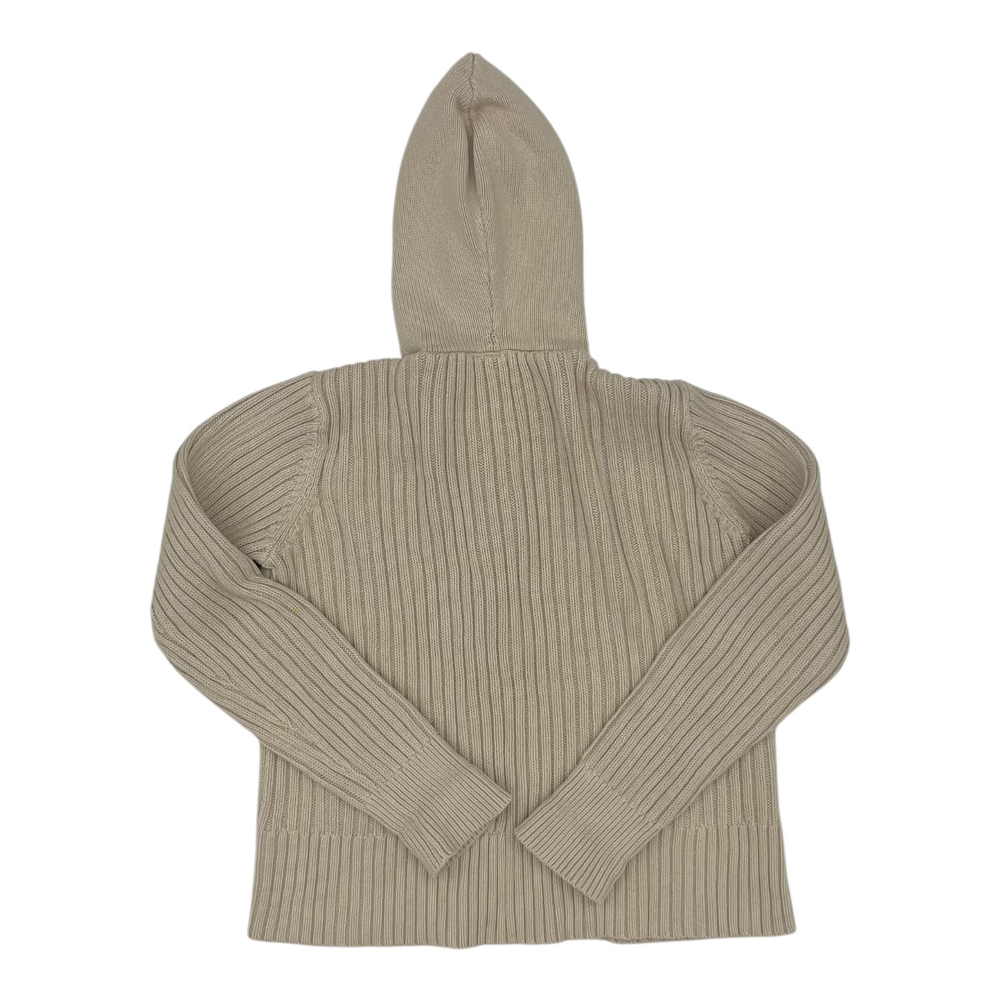 Sweater Cardigan By Relativity In Tan, Size:M