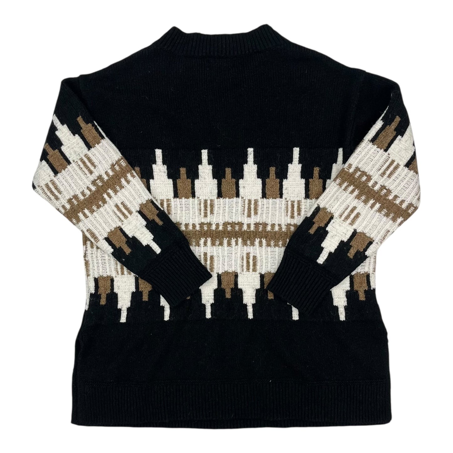 Sweater By Old Navy In Black & Brown, Size:2X