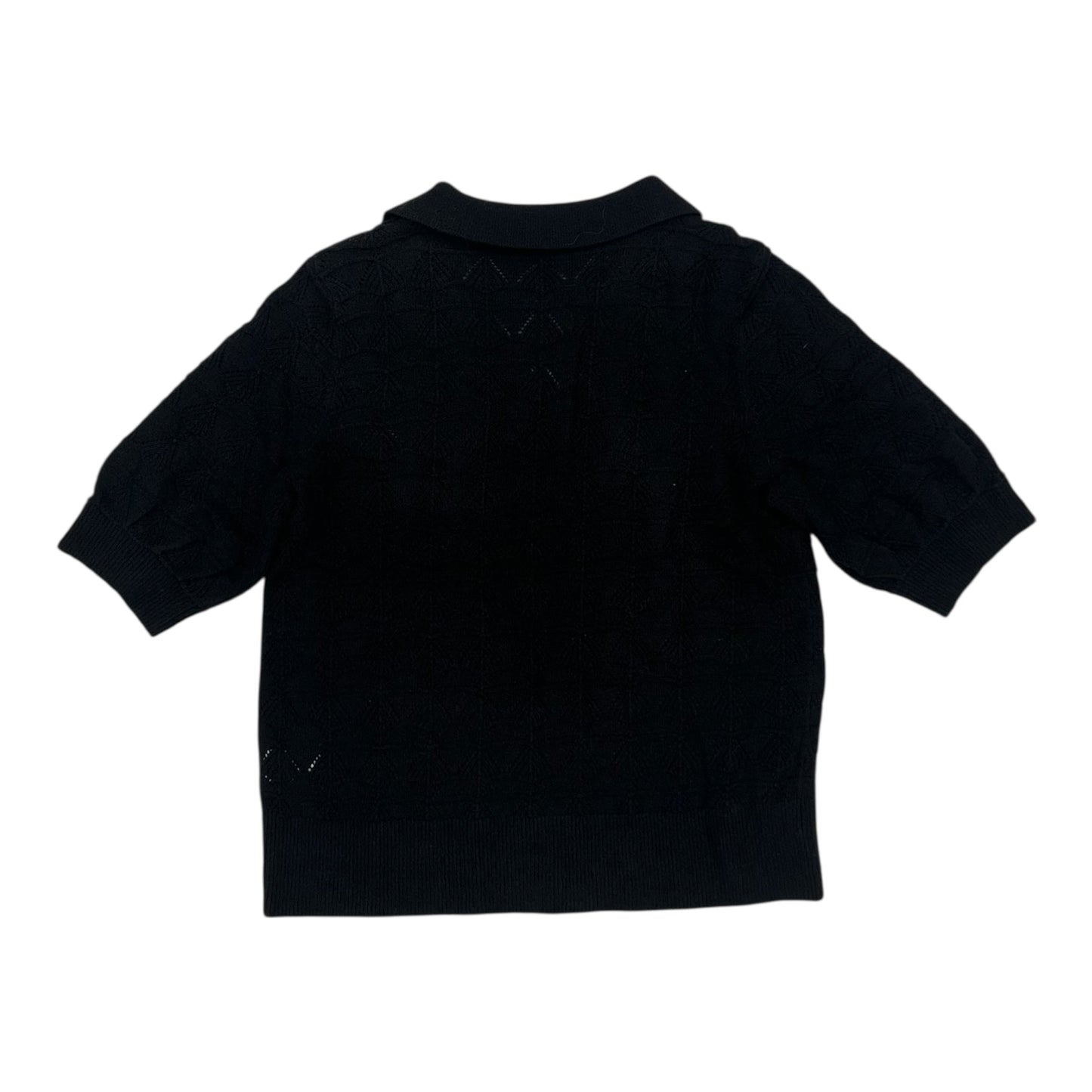 Sweater Ss By Talbots In Black, Size:M