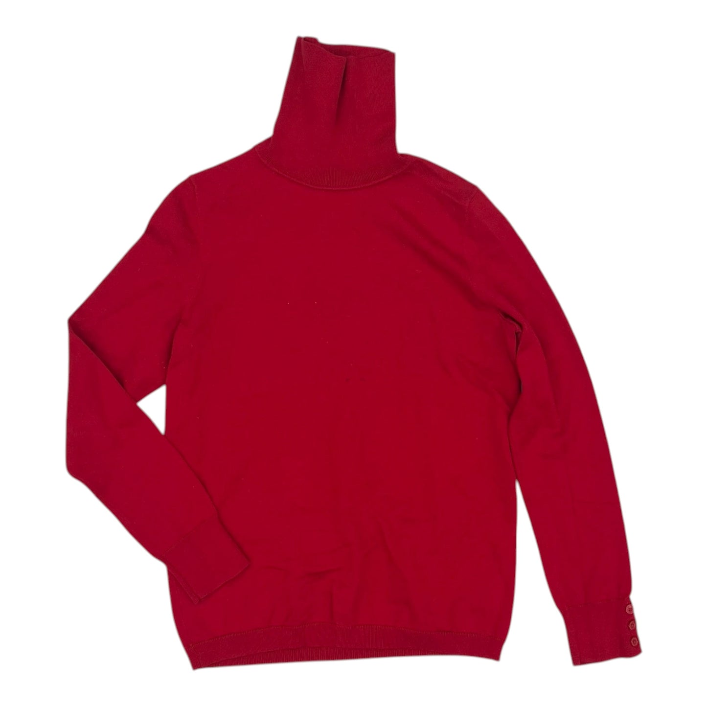 Sweater By Talbots In Red, Size:Mp