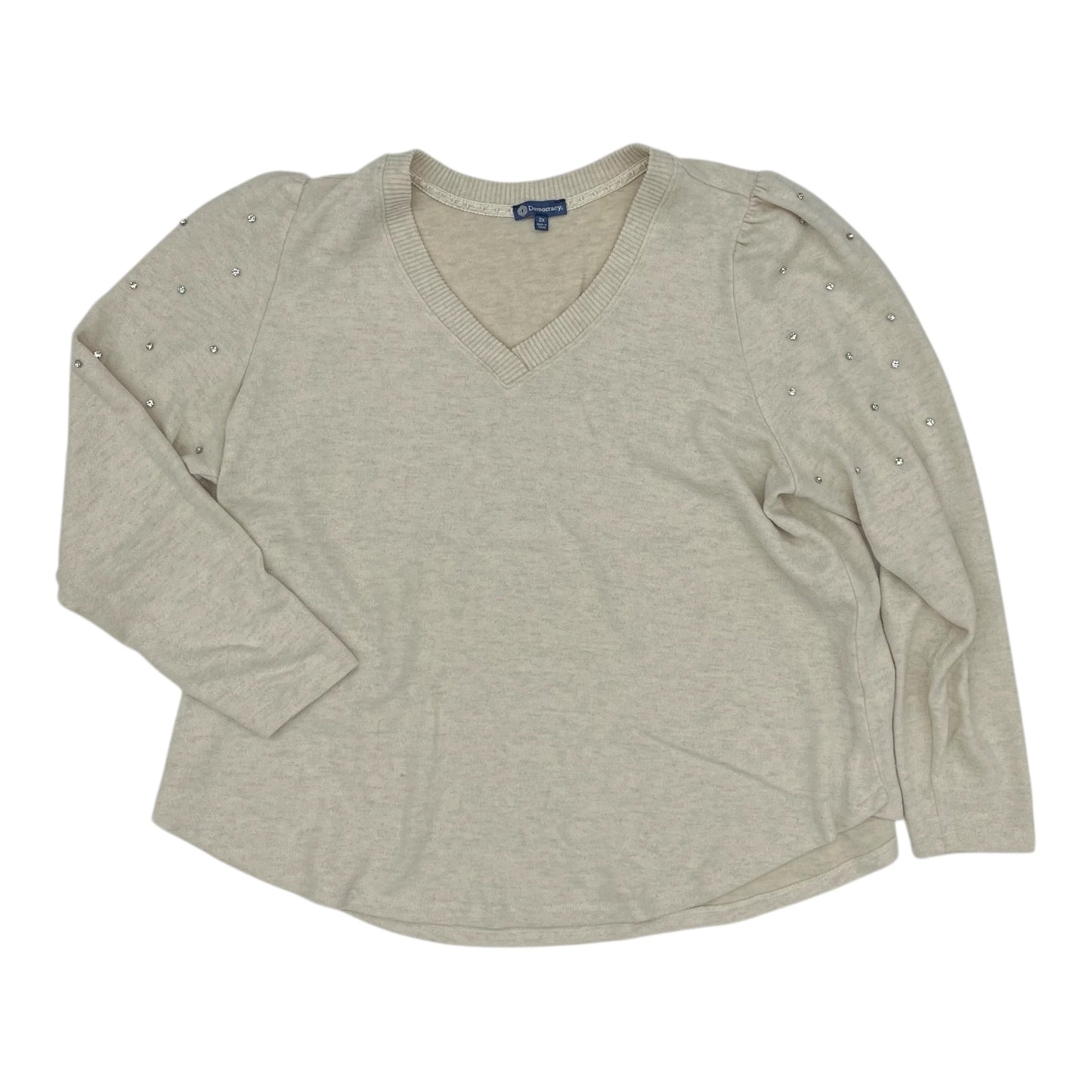 Top Ls By Democracy In Cream, Size:2X