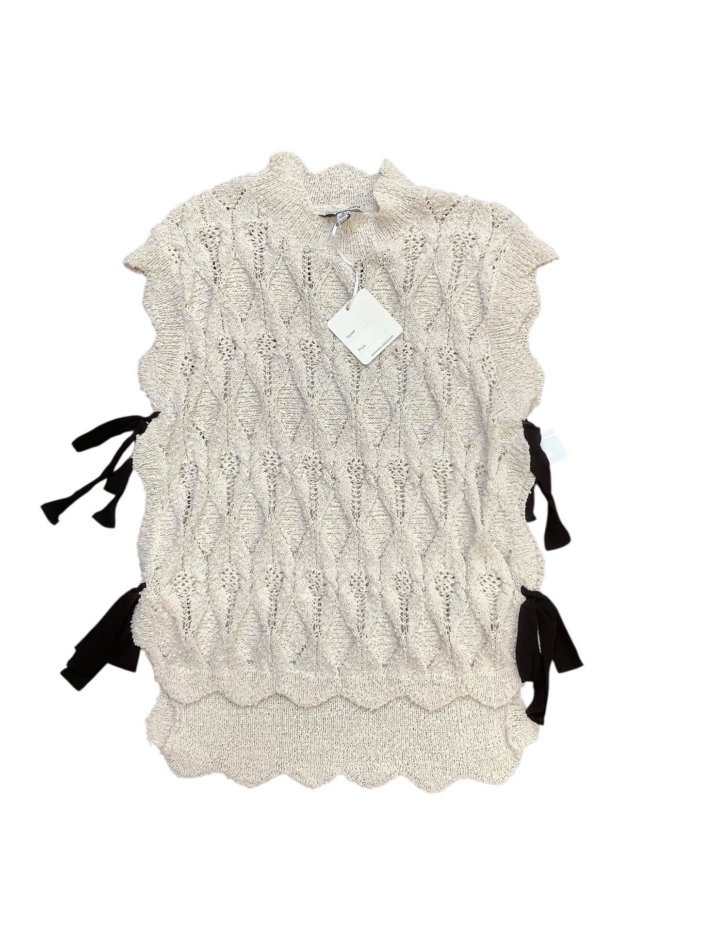 Sweater Ss By Davi & Dani In Cream, Size:M