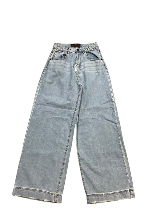 Jeans Wide Leg By Cmb In Blue Denim, Size:2