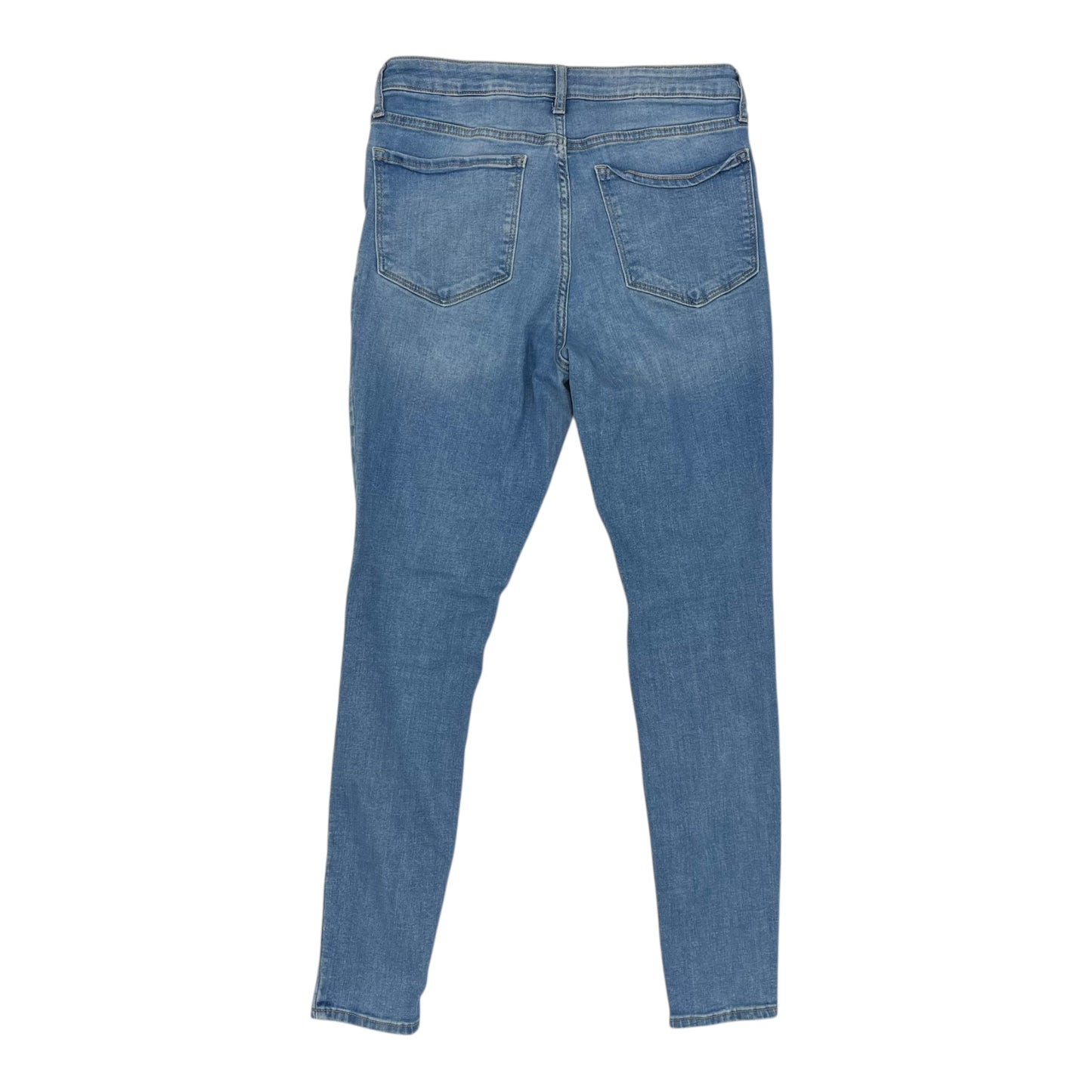 Jeans Skinny By Old Navy In Blue Denim, Size:12L