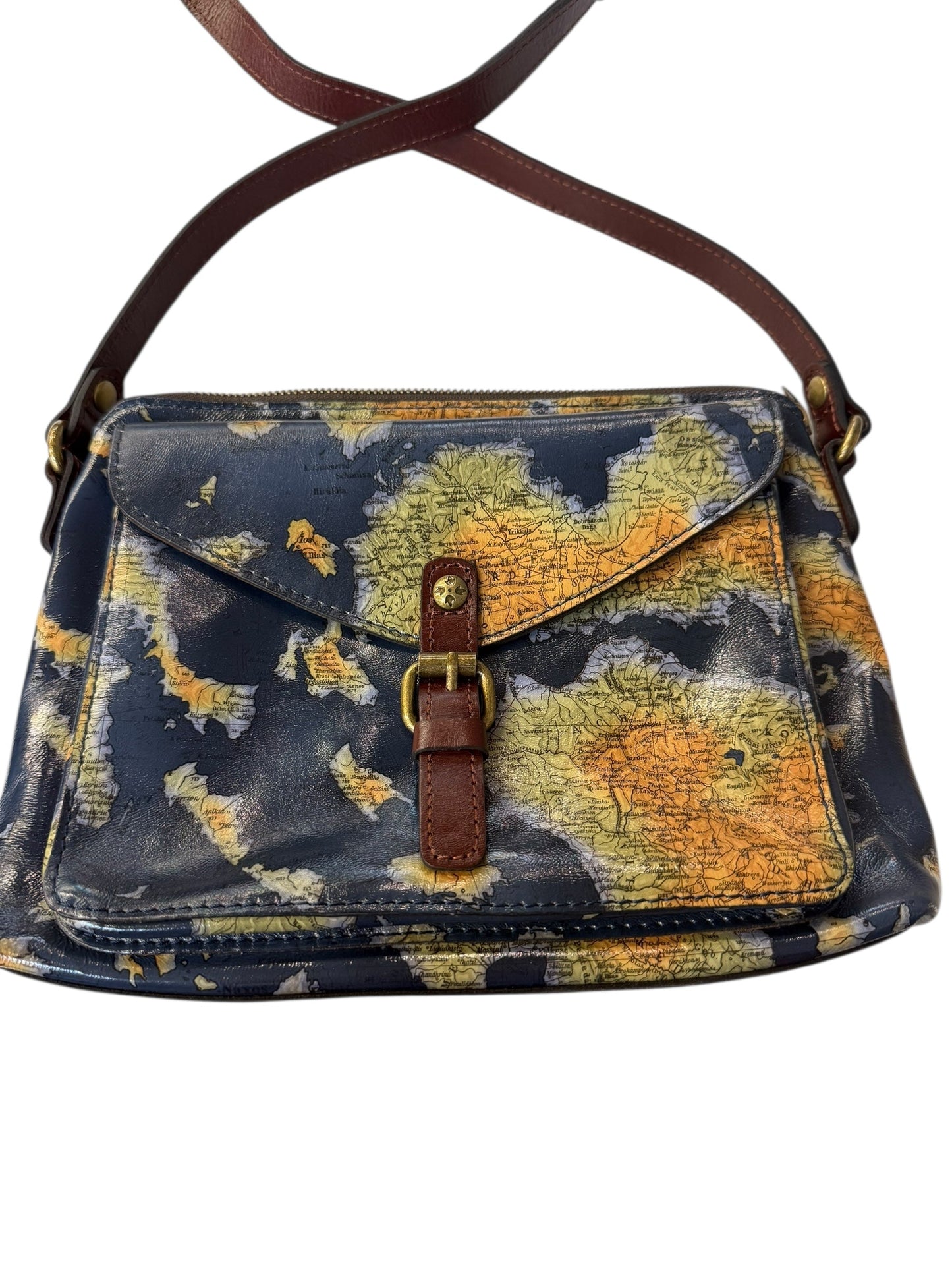 Crossbody Designer By Patricia Nash In Multi, Size:Medium
