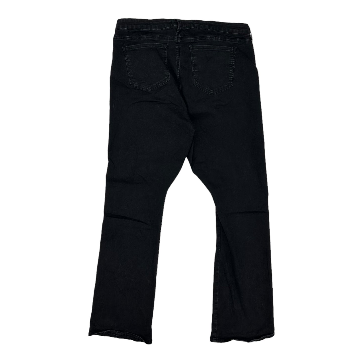 BLACK JEANS STRAIGHT by NOT YOUR DAUGHTERS JEANS Size:18W