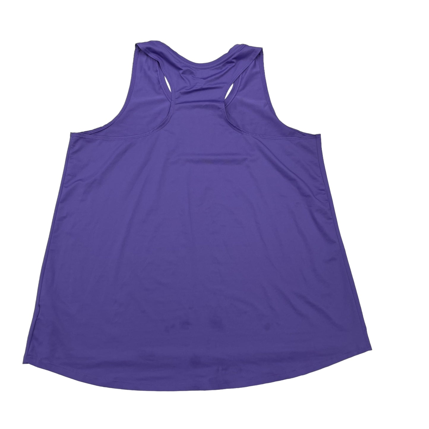 PURPLE ATHLETIC TANK TOP by ATHLETIC WORKS Size:3X