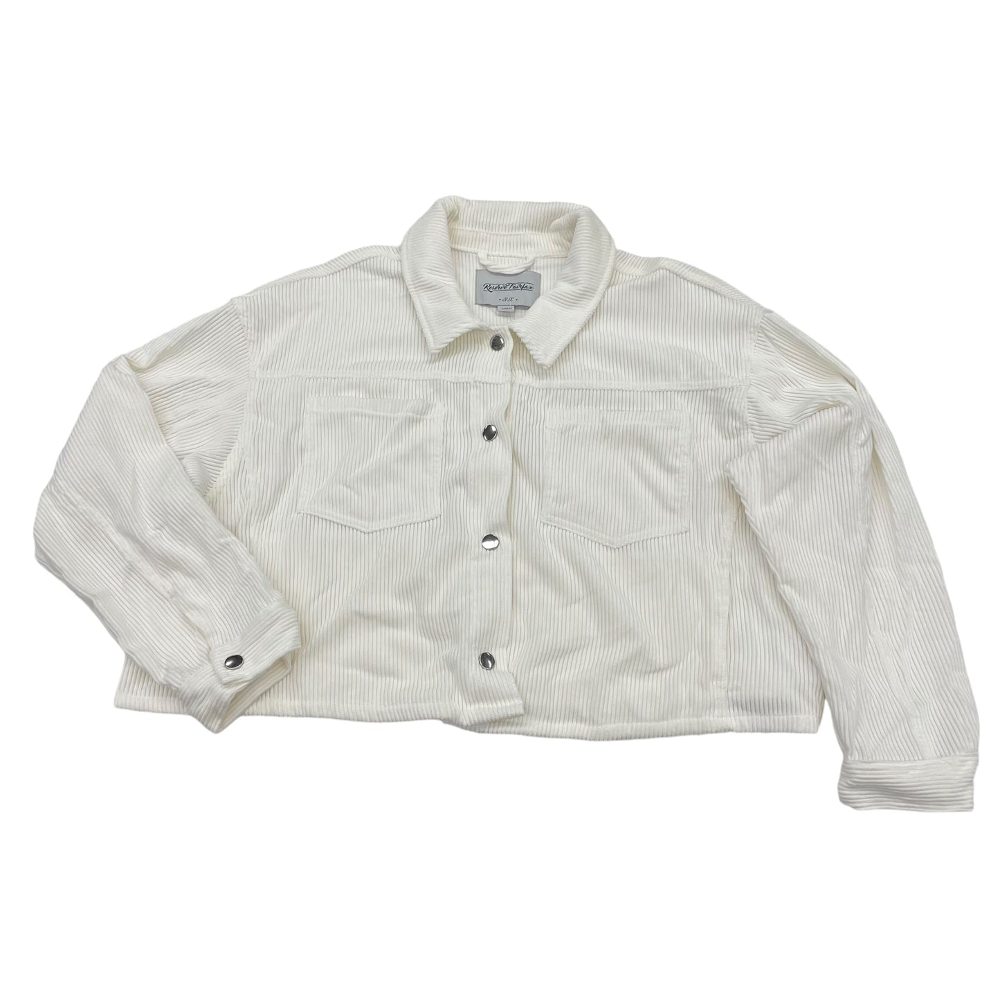 CREAM JACKET SHIRT by CLOTHES MENTOR Size:3X