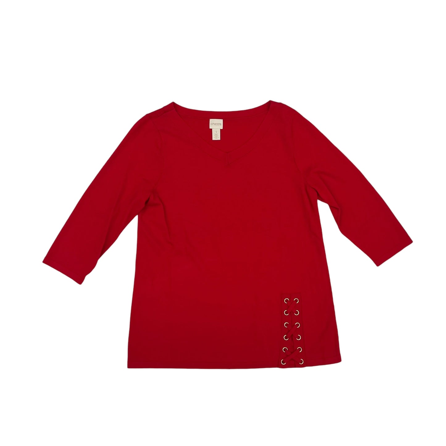 Top Ls By Chicos In Red, Size:M