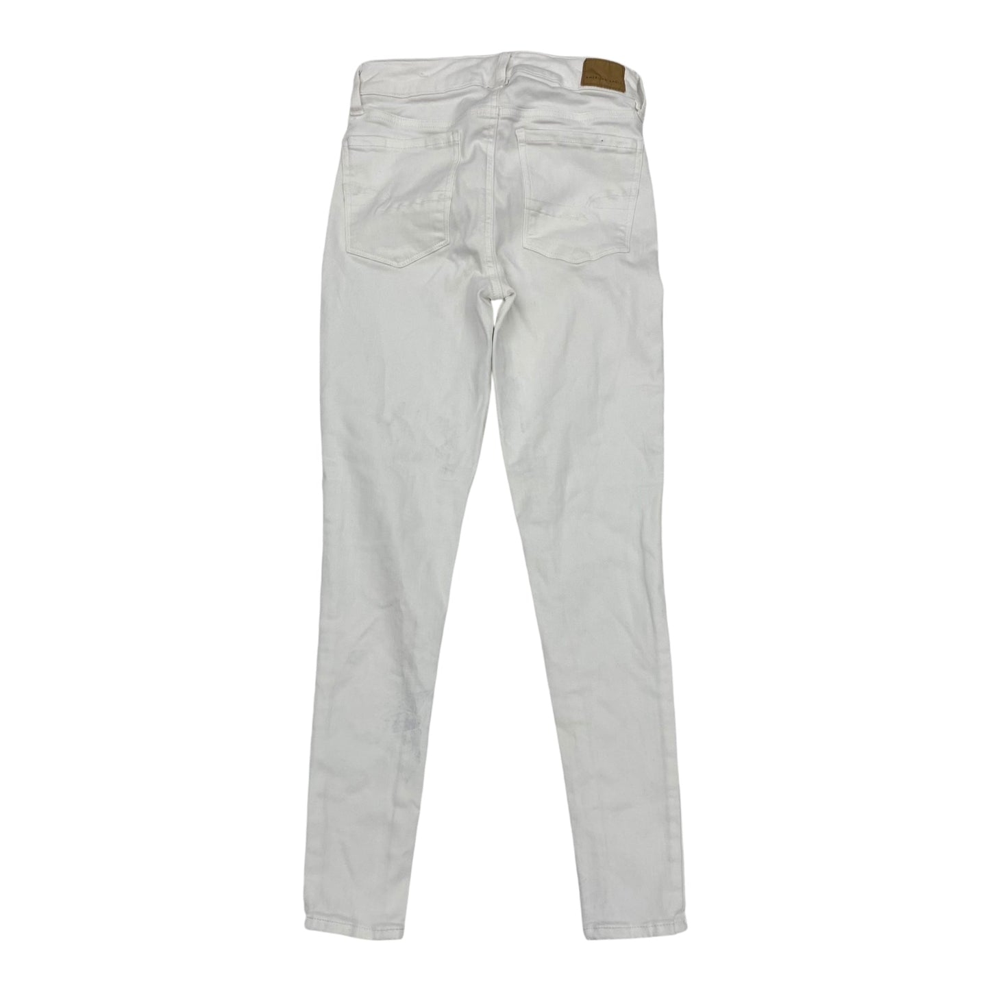 Jeans Skinny By American Eagle In White Denim, Size:2