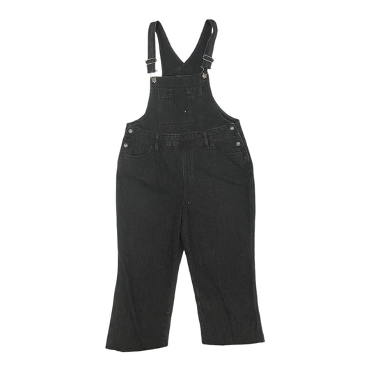 Overalls By Universal Thread In Black Denim, Size:6