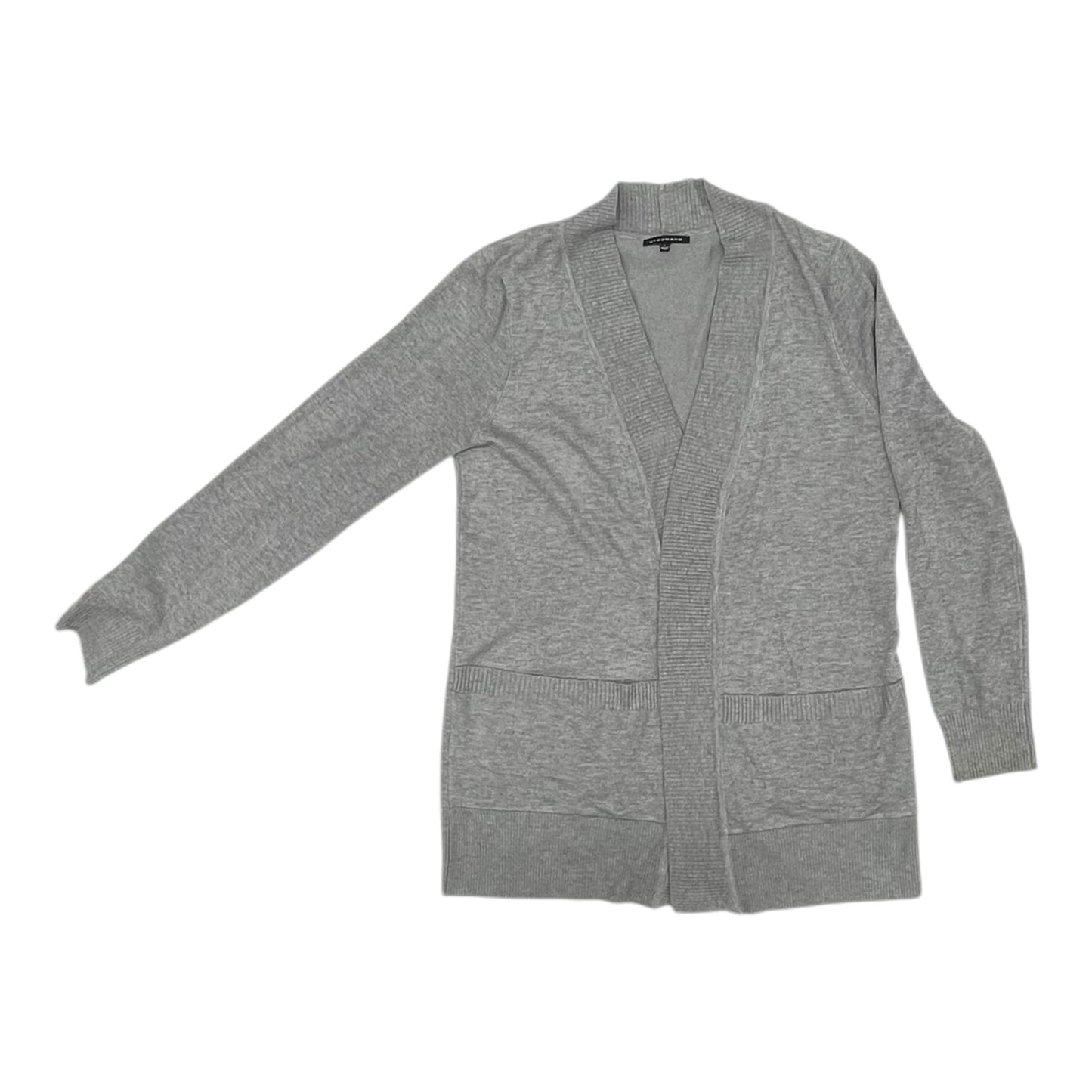 Sweater Cardigan By Staccato In Grey, Size:L