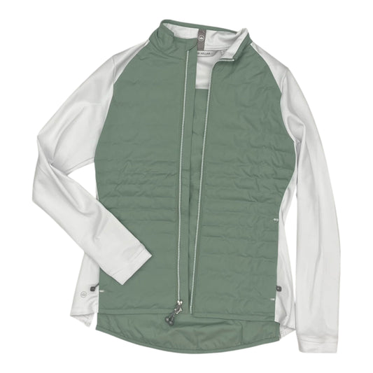 Athletic Jacket By Clothes Mentor In Green, Size:S