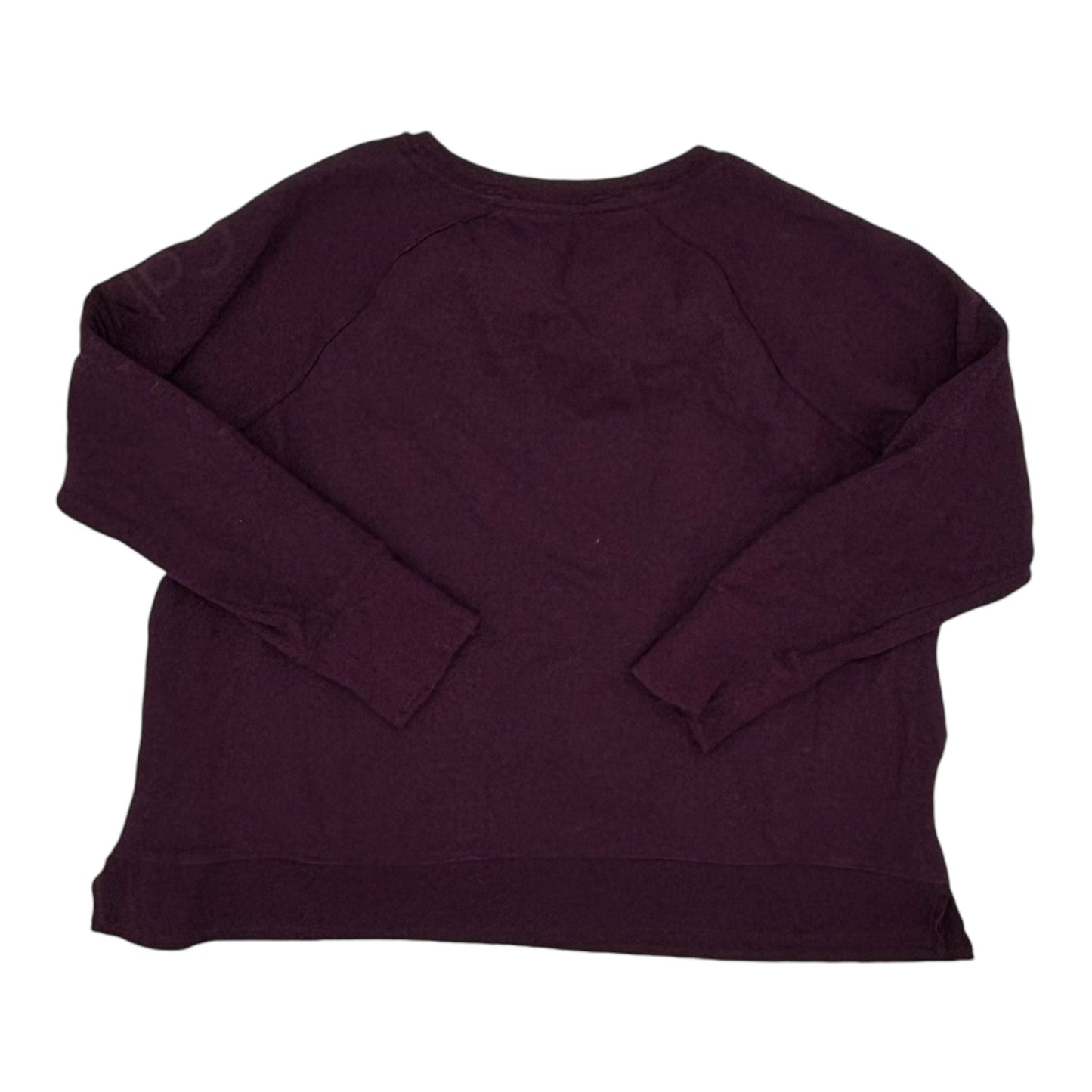 Sweatshirt Crewneck By Calvin Klein Performance In Purple, Size:1X