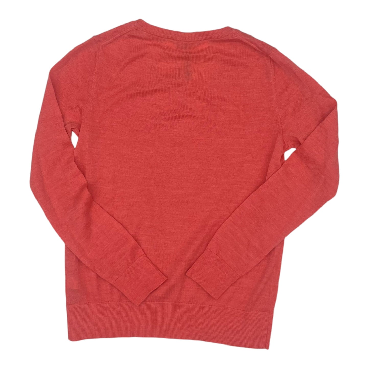 Sweater By Gap In Coral, Size:M