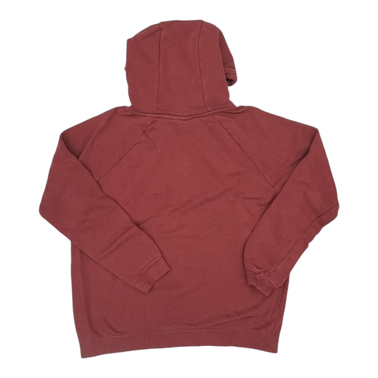 Athletic Sweatshirt Hoodie By Clothes Mentor In Red, Size:M