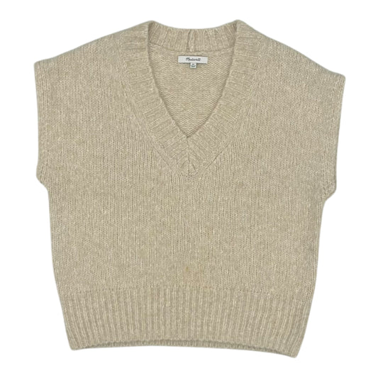 Vest Sweater By Madewell In Tan, Size:Xs