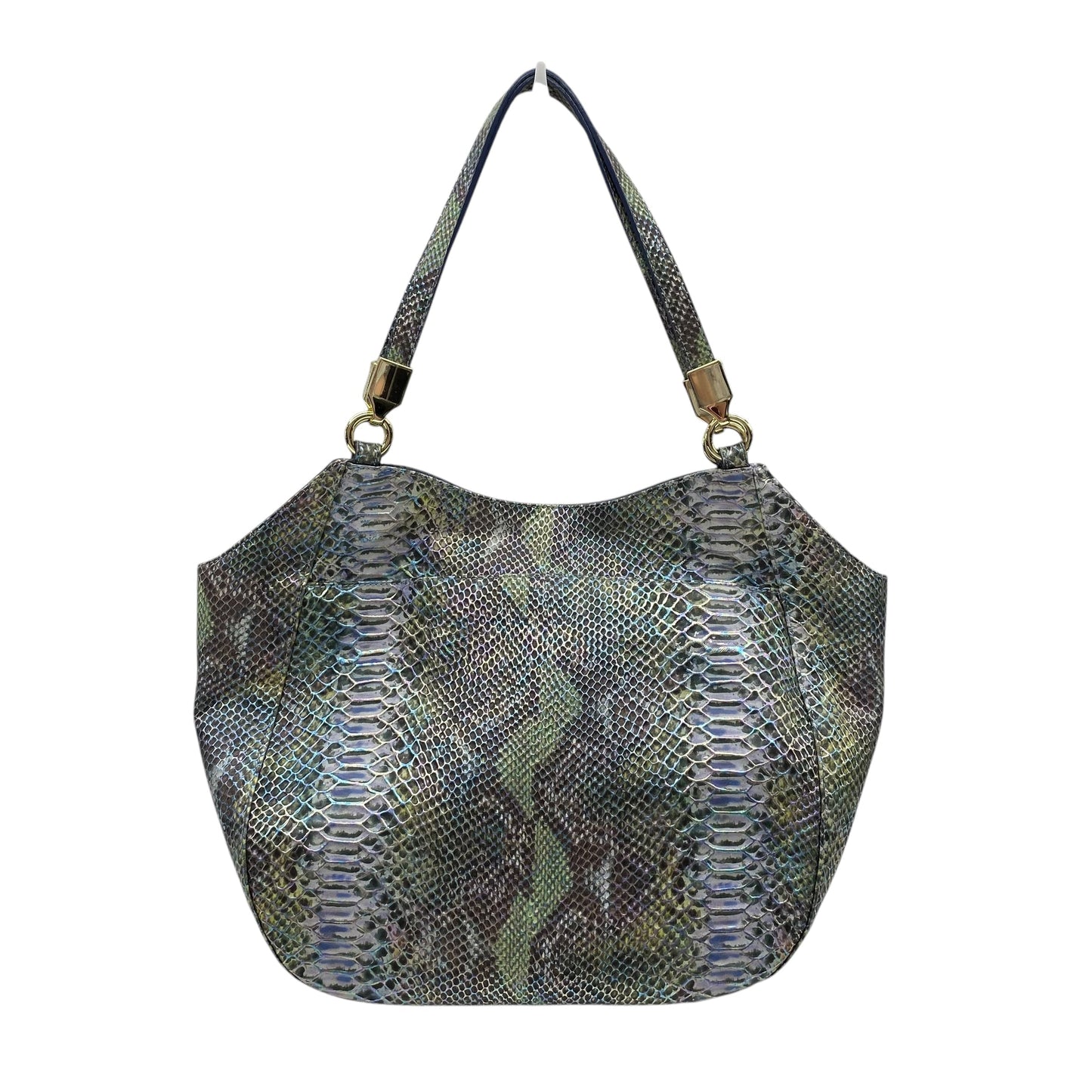 Handbag Designer By Brahmin In Green, Size:Medium