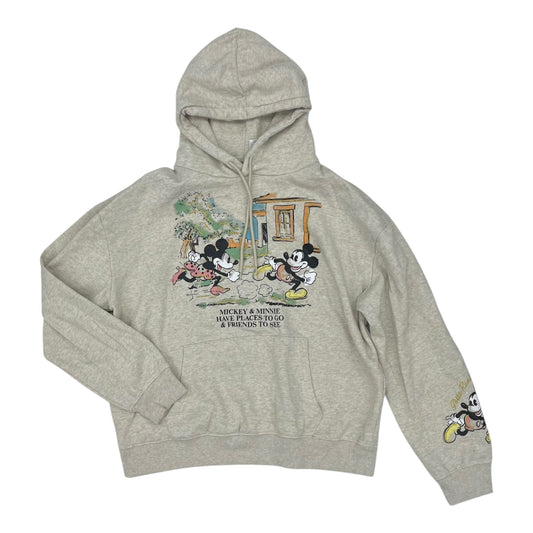 Sweatshirt Hoodie By Disney Store In Beige, Size:Xl