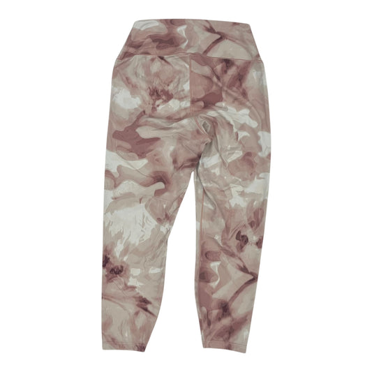 Athletic Leggings Capris By Soma In Pink, Size:L