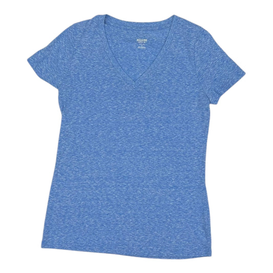 Top Ss Basic By Mossimo In Blue, Size:M