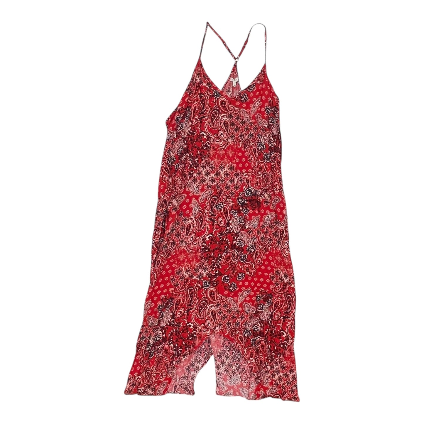 Dress Casual Maxi By Maurices In Red, Size:1X