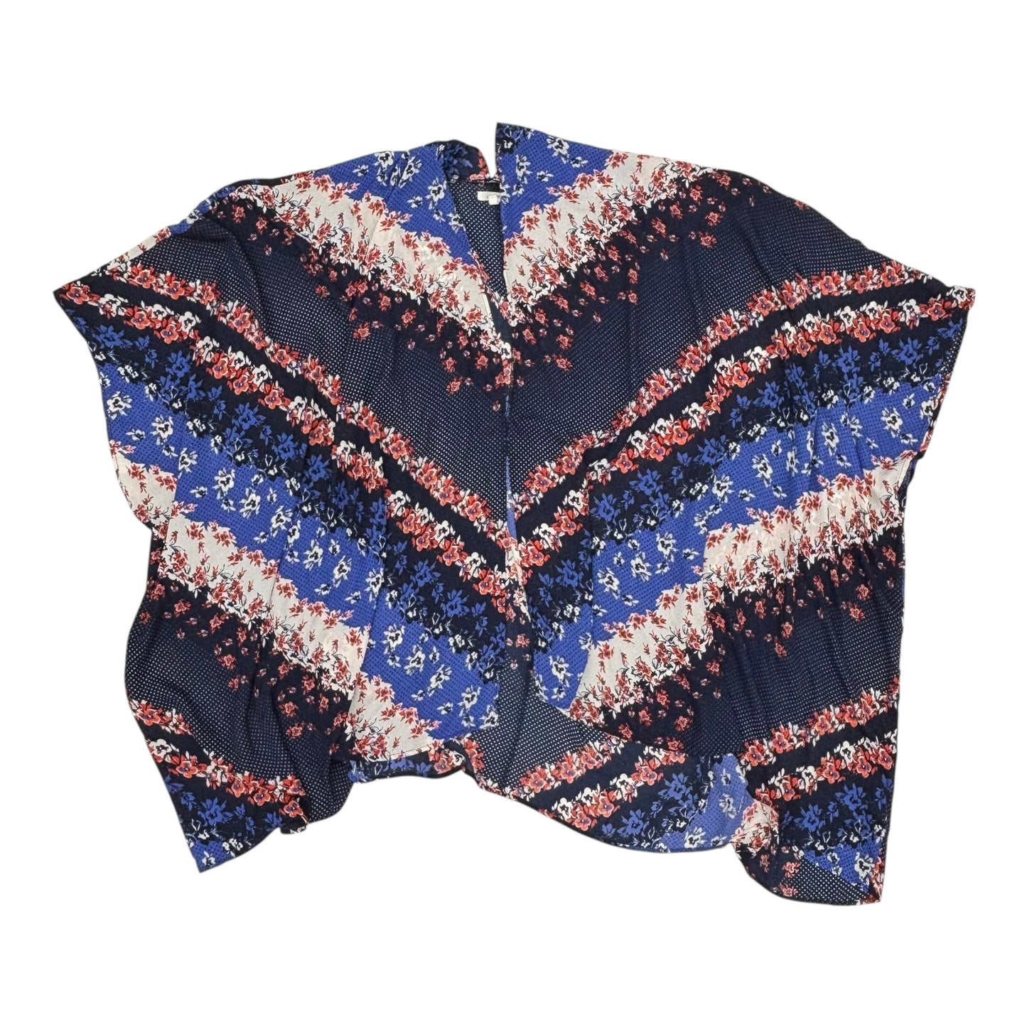 Kimono By Maurices In Navy, Size:2X