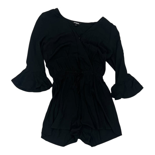 Romper By Express In Black, Size:S