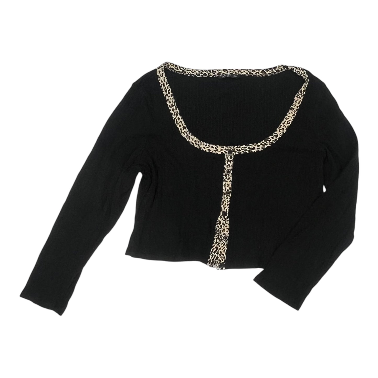 Top Ls Basic By Shein In Black, Size:3X