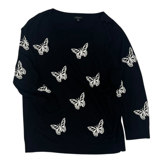 Sweater By Talbots In Black, Size:L