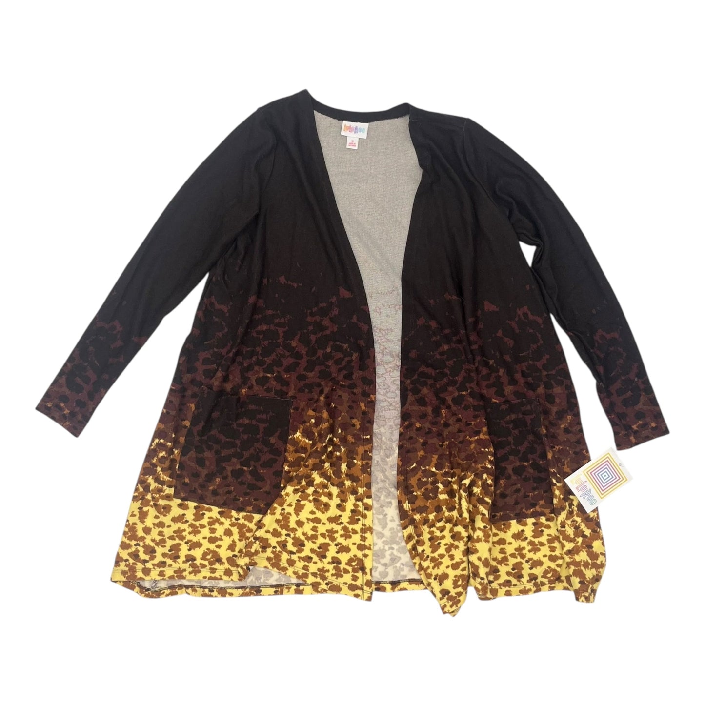 Sweater Cardigan By Lularoe In Brown, Size:S