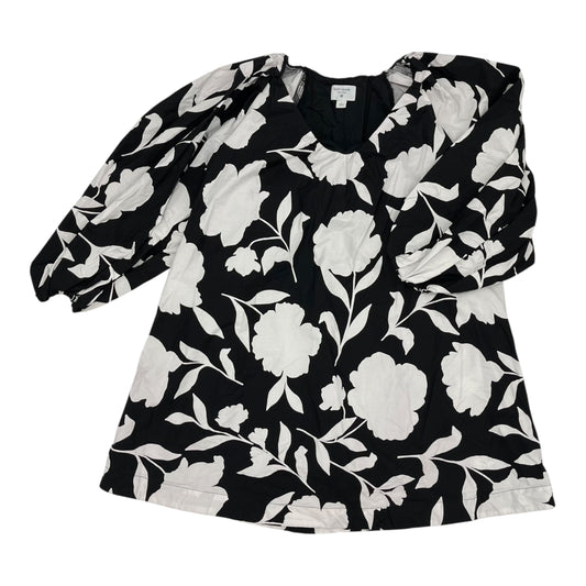 Dress Designer By Kate Spade In Black & White, Size:L