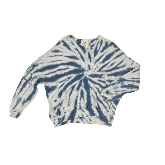 Sweatshirt Crewneck By Fantastic Fawn In Blue & White, Size:S