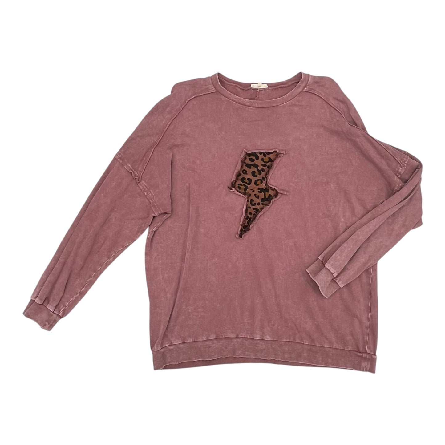 Top Ls By Easel In Red, Size:2X