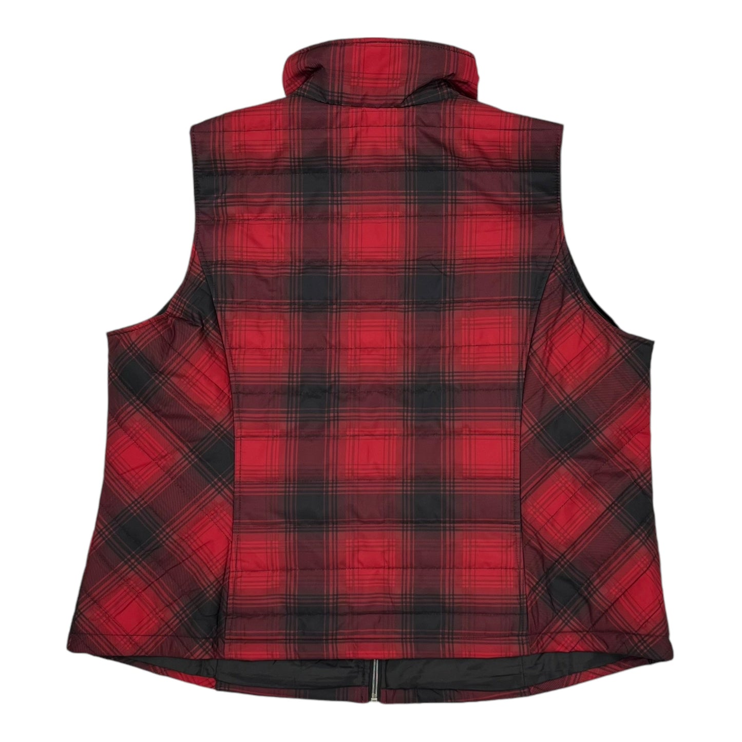 Vest Puffer & Quilted By Cj Banks In Red, Size:2X