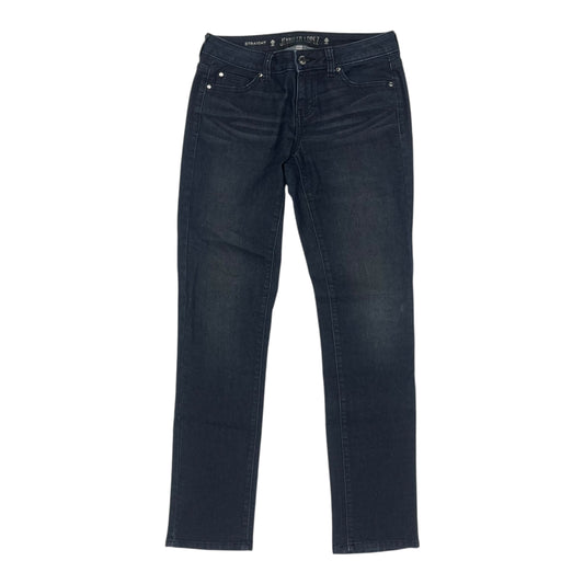 Jeans Straight By Jennifer Lopez In Blue Denim, Size:2