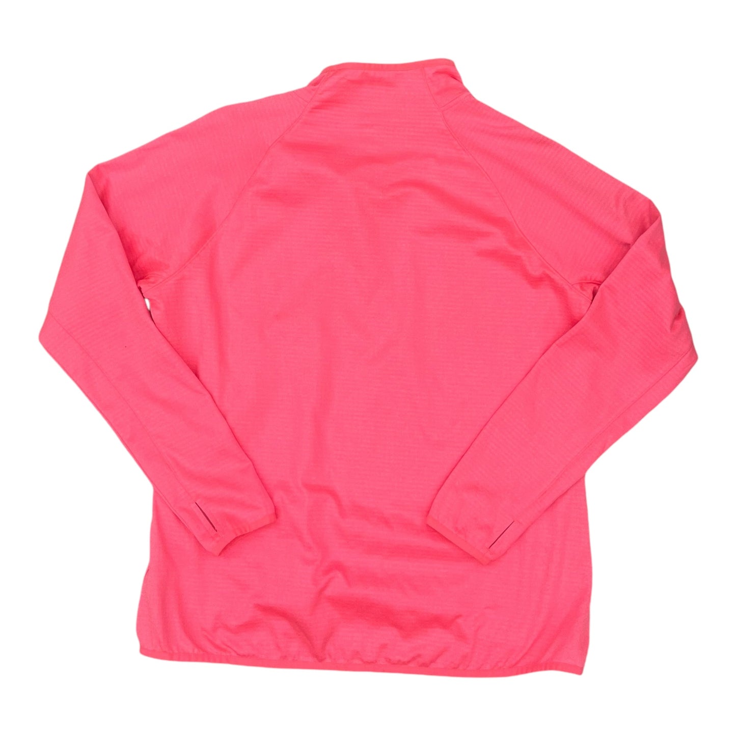 Athletic Top Ls Collar By Avia In Pink, Size:2X