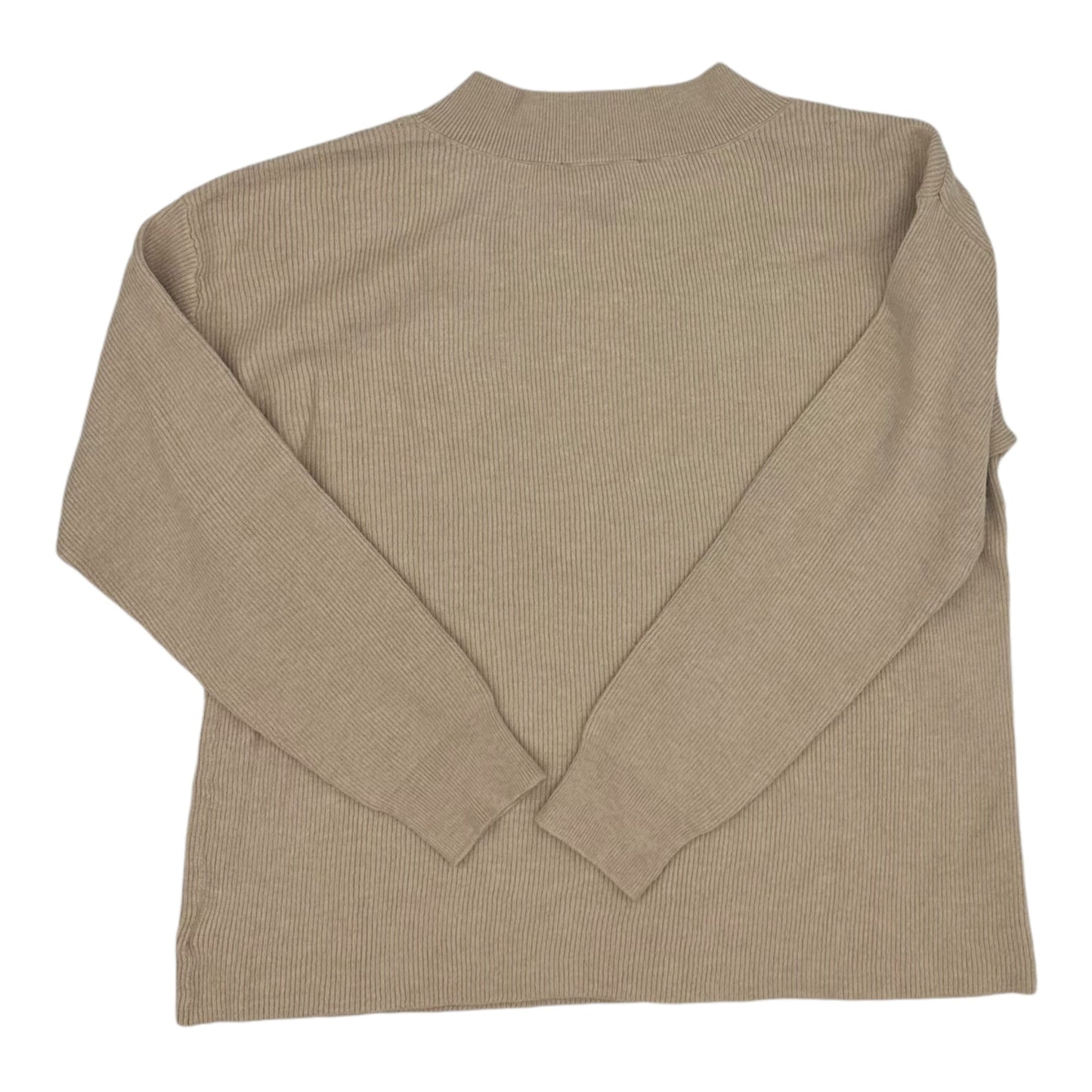 Sweater By Nine West In Tan, Size:L