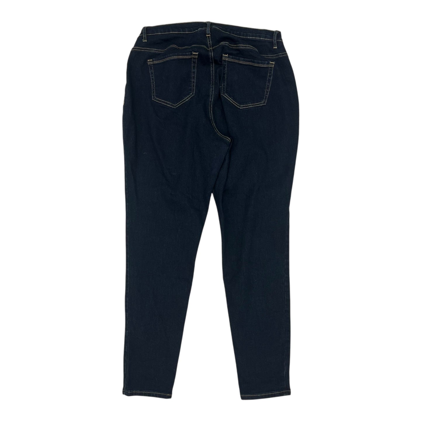 Mat Jeans By Indigo Blue In Blue Denim, Size:1X