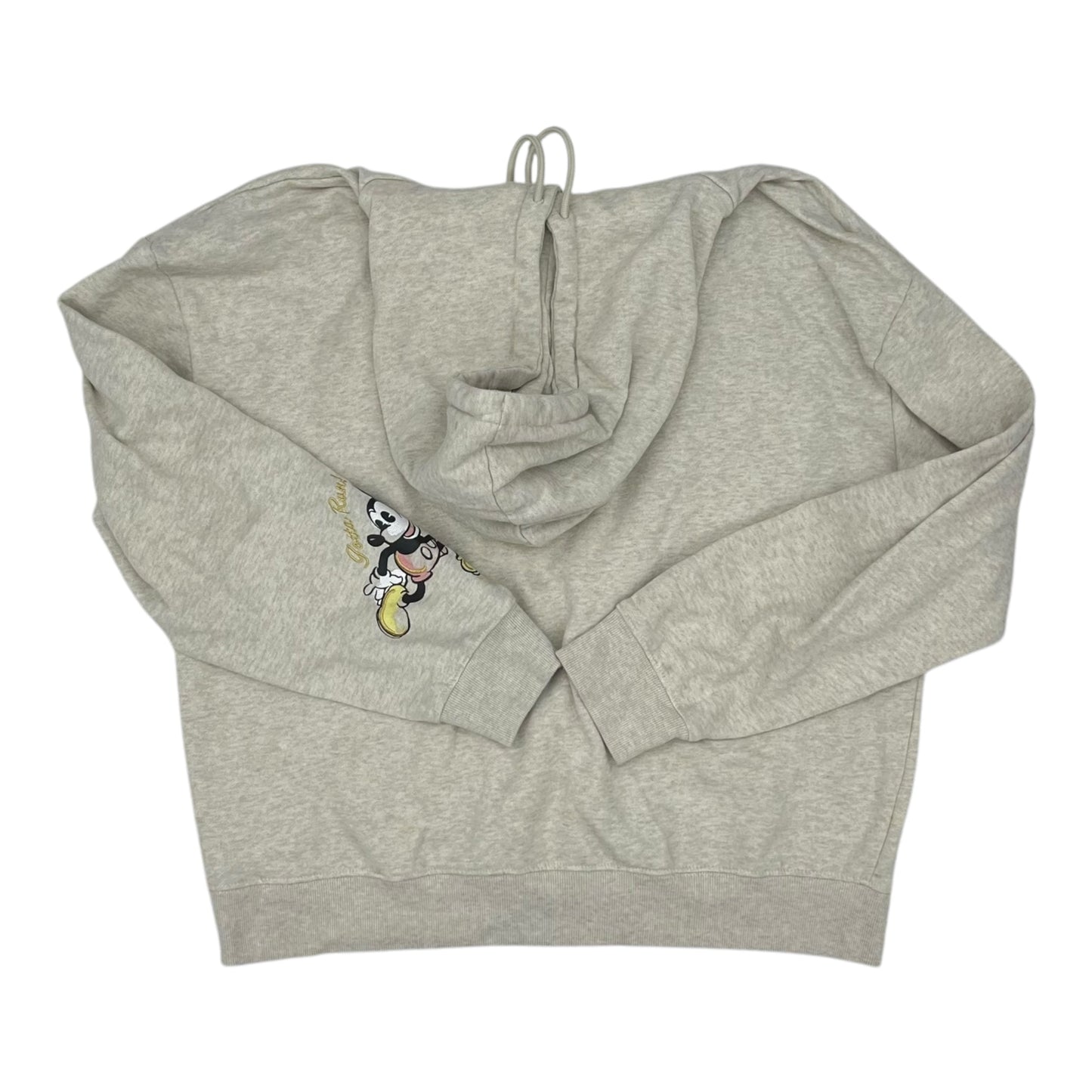 Sweatshirt Hoodie By Disney Store In Beige, Size:Xl