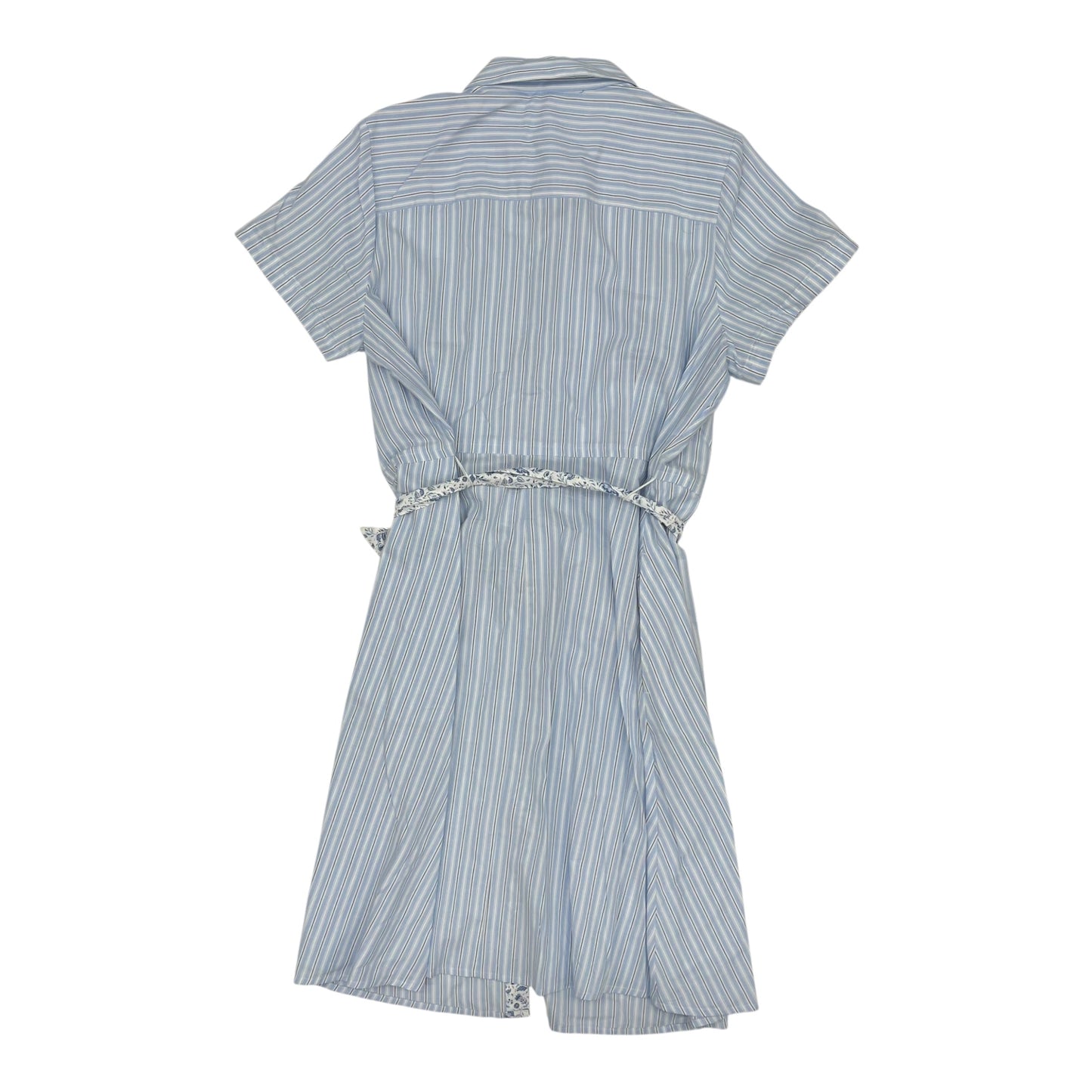 Dress Casual Midi By Croft And Barrow In Blue, Size:Xl