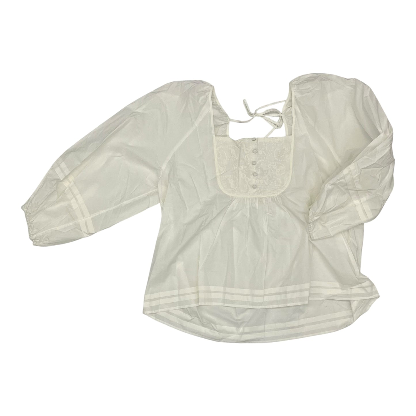 Top Ls By Maurices In Cream, Size:Xxl