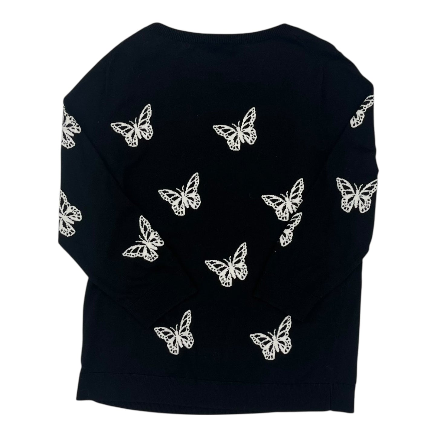 Sweater By Talbots In Black, Size:L