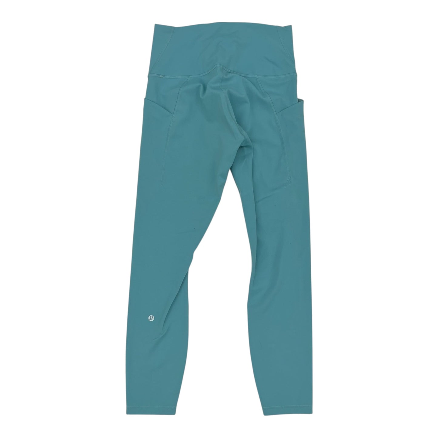 Athletic Leggings By Lululemon In Blue, Size:M