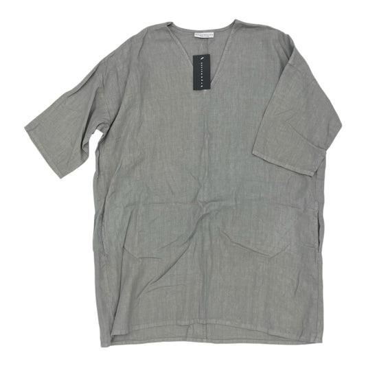 Top 3/4 Sleeve By Bryn Walker In Grey, Size:L